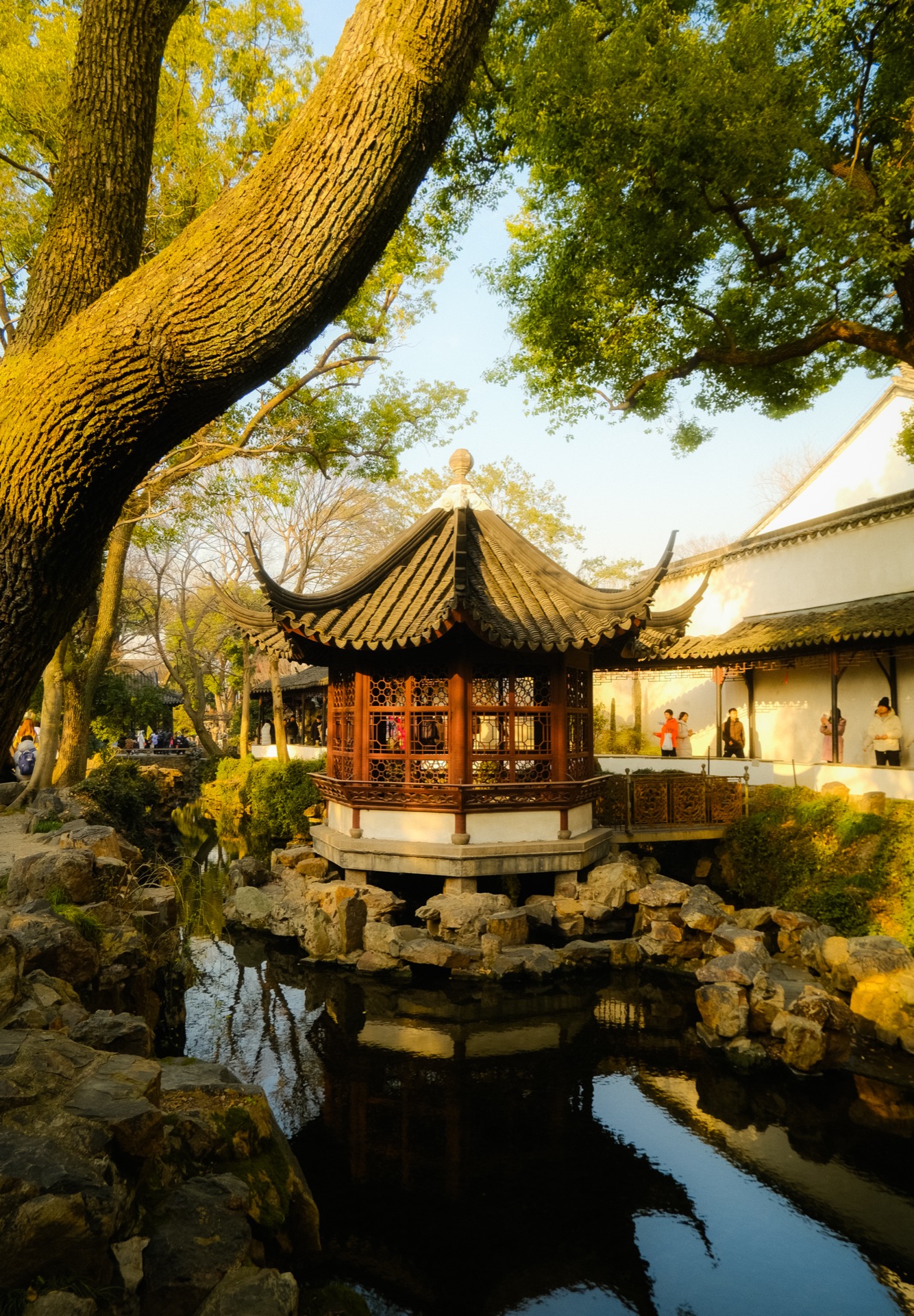 Garden pavilion, China